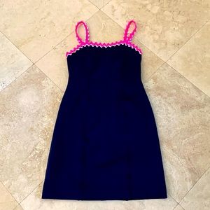 Lilly Pulitzer navy blue Shellbee dress NWT